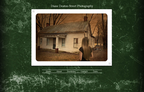 Diane Deaton-Street Photography Web Site Screenshot